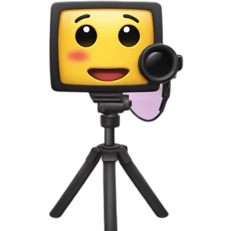 PhotoBooth on a tripod emoji