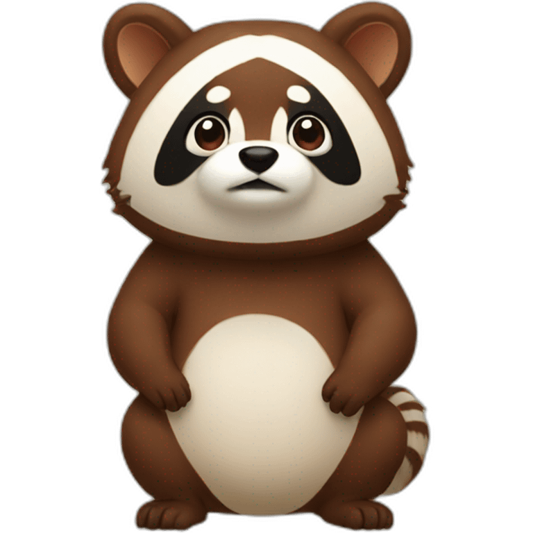 tanuki emoji