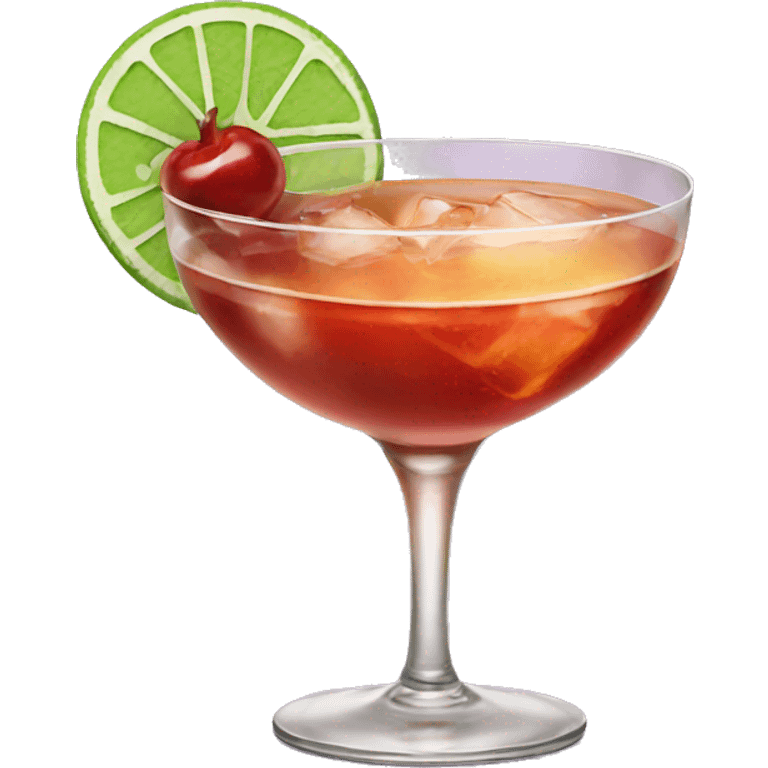 Fancy cocktail emoji