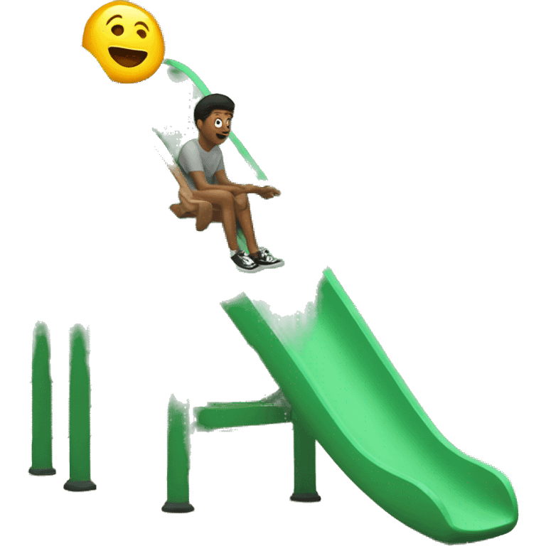 slide at a park emoji