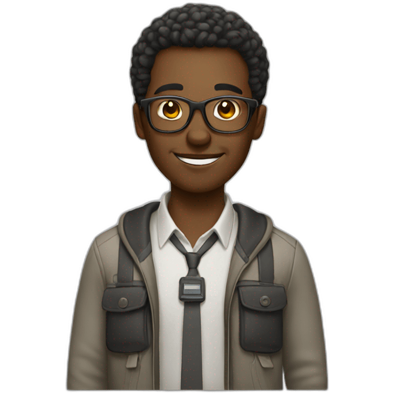 african geek emoji