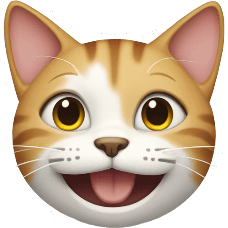 Happy cat  emoji