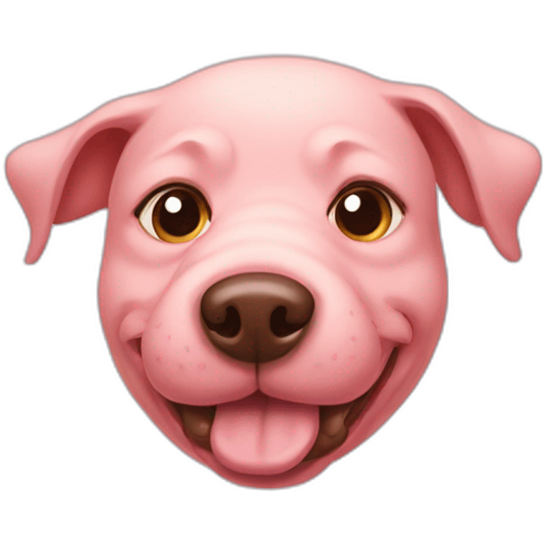 pig dog emoji