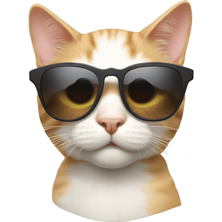 CAT with Sunglas emoji