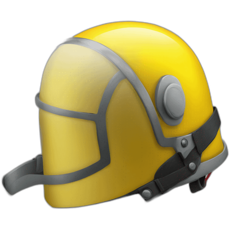 Yellow engineering helmet emoji