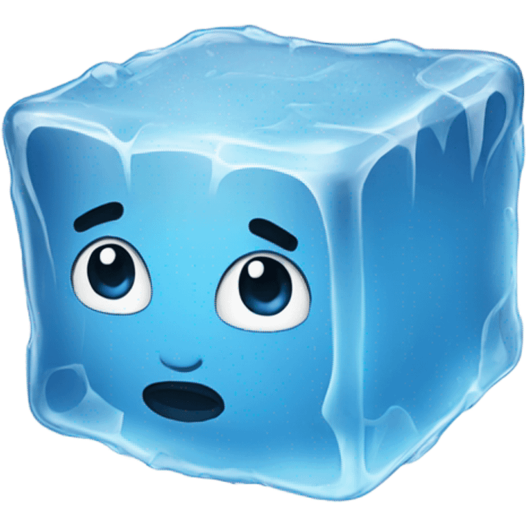 Ice cube emoji