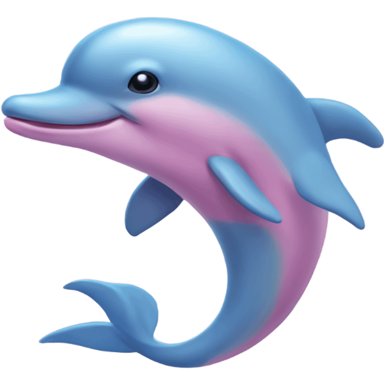 Pink dolphin  emoji