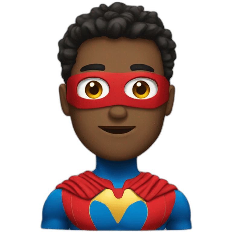 Superhero emoji