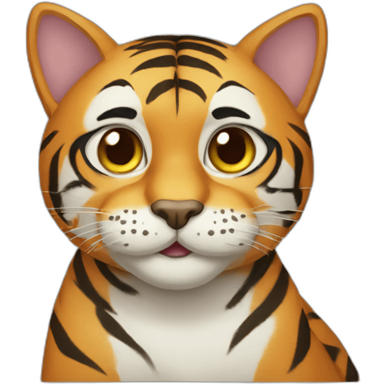 Tiger cat emoji