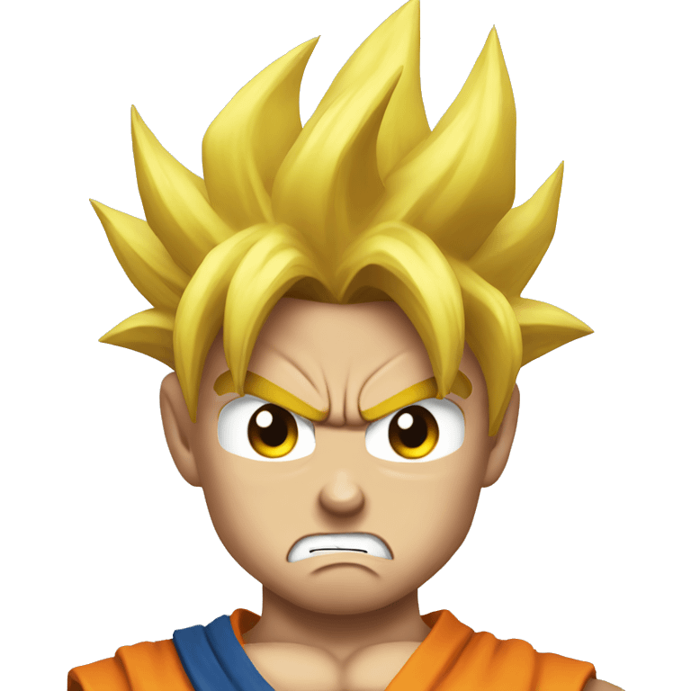 ANGRY GOKU emoji