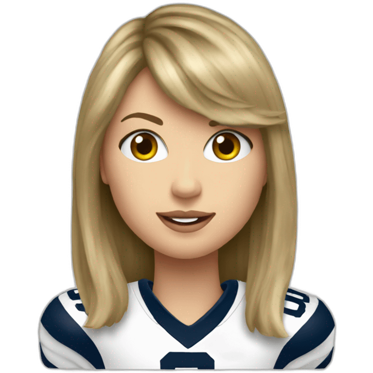 Football Taylor swift emoji