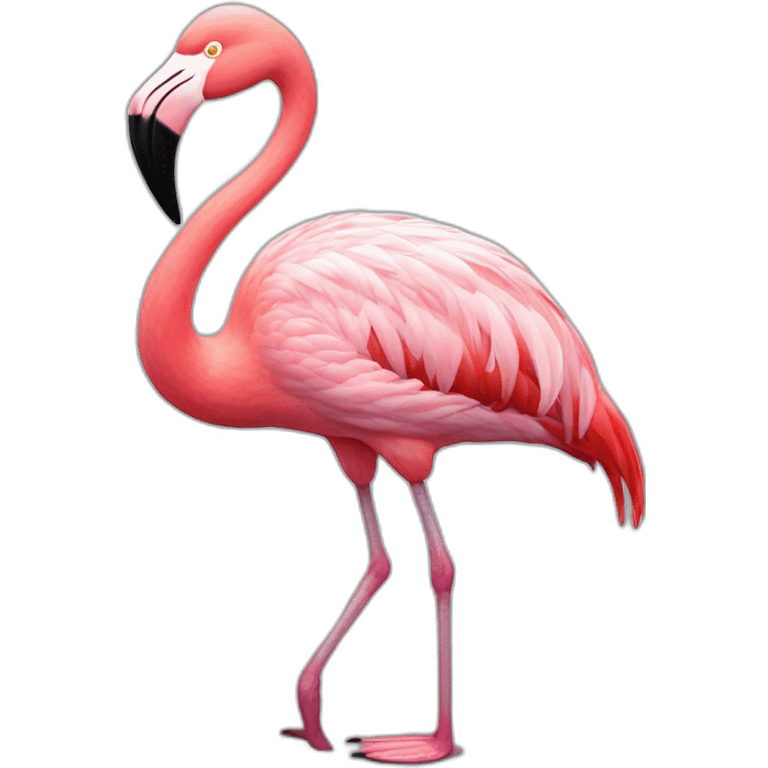 pink flamingo emoji