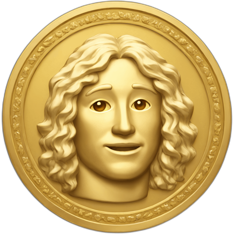 golden coin emoji