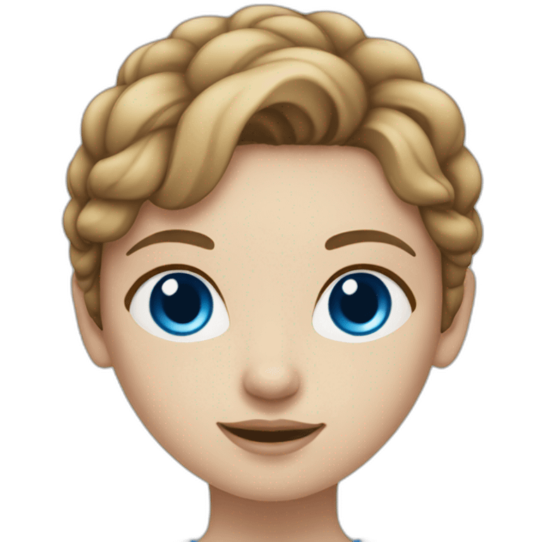 girl-character-with-white-skin,-brown-hair-and-blue-eyes emoji