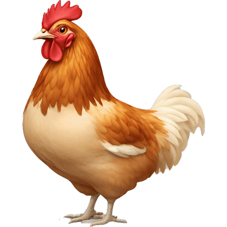 Hen emoji