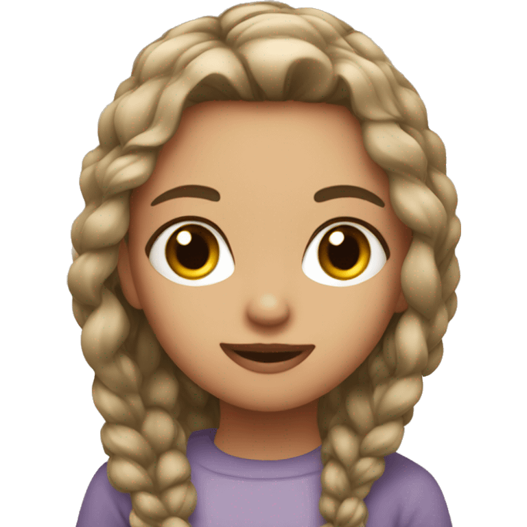 a girl beautiful    emoji