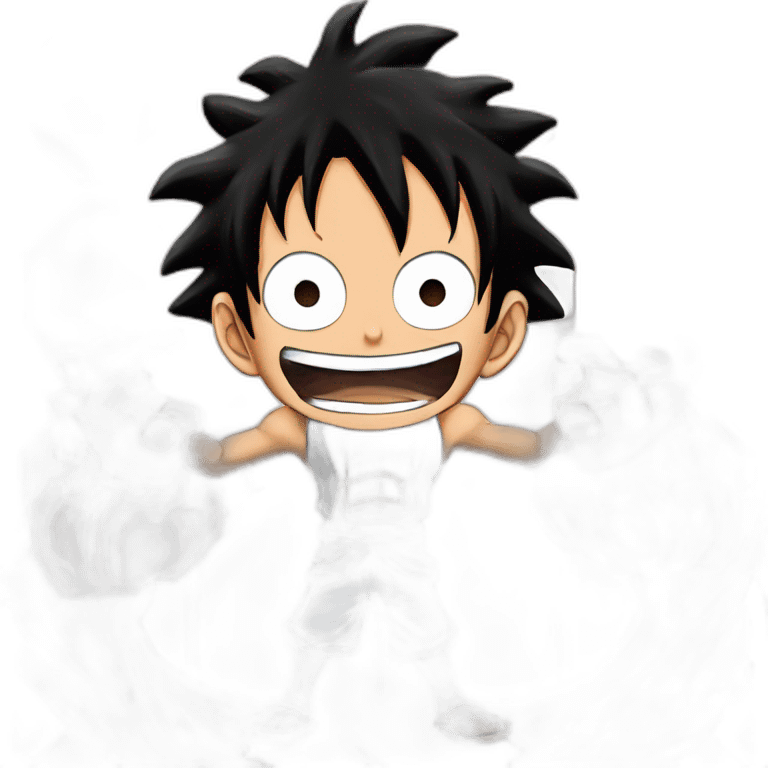 Monked D luffy Gear fifth emoji