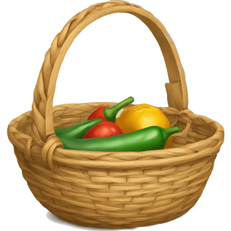 Mexican basket  emoji