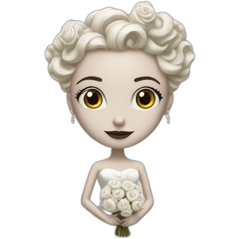 Corps bride Tim Burton emoji