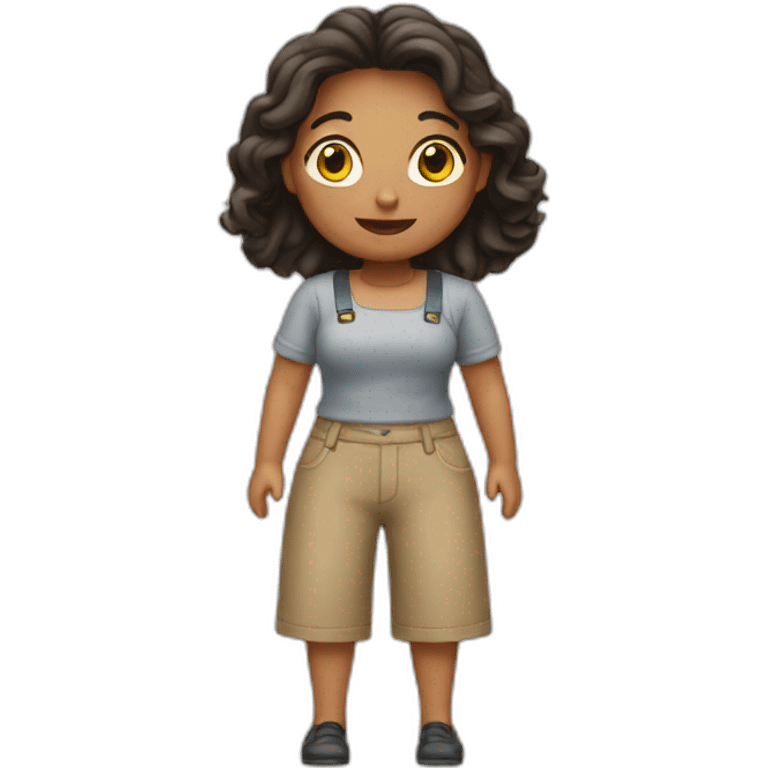 Une femme en culotte emoji