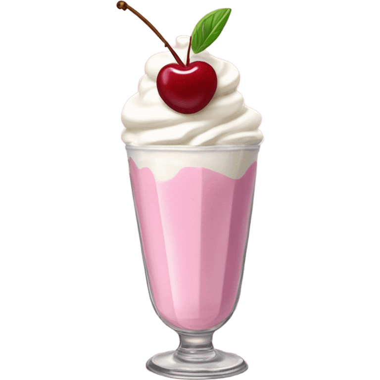 Pink Milkshake emoji