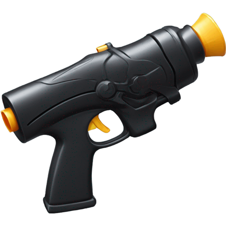 Black water gun emoji