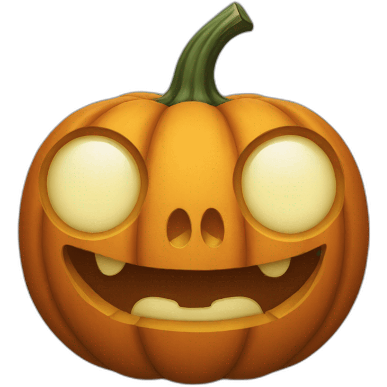 pumpkin without face emoji