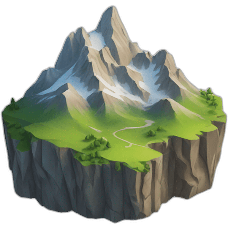 alps mountains emoji