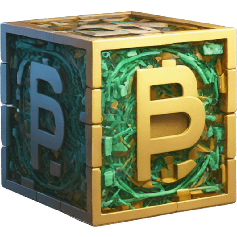 crypto cube emoji