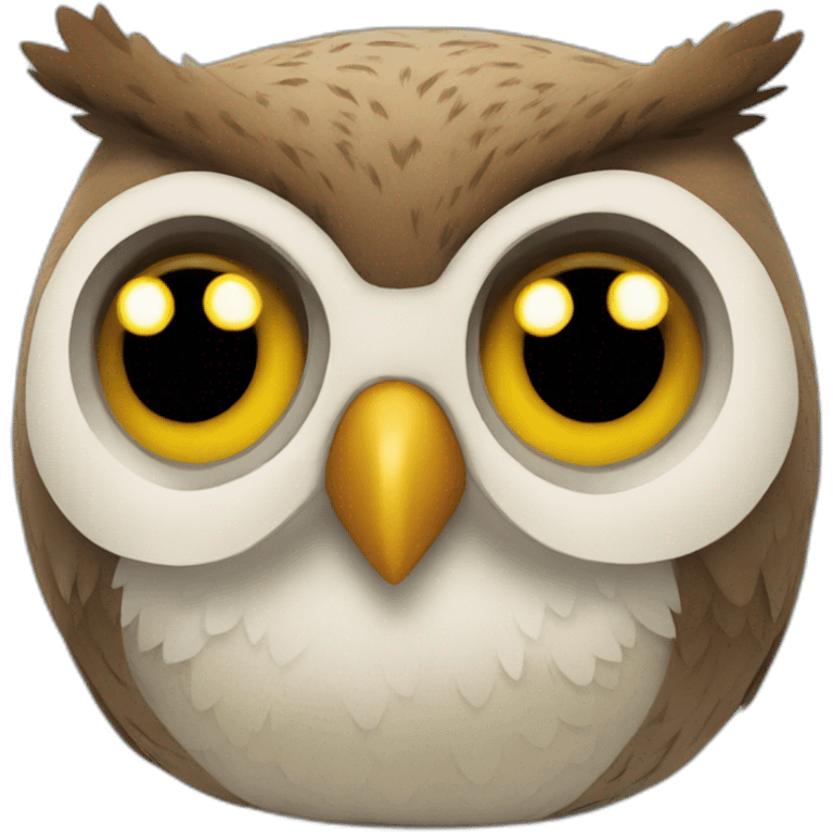 owl plush toy emoji