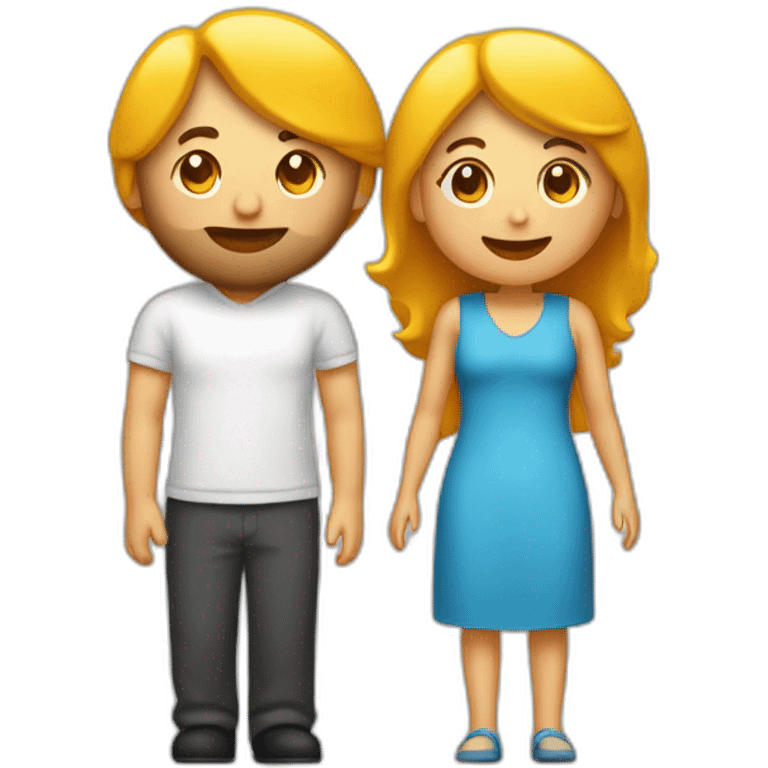 couple sous une couverture devant la télé emoji