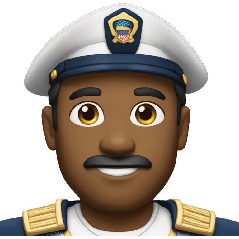 Capitan américain bleu  emoji