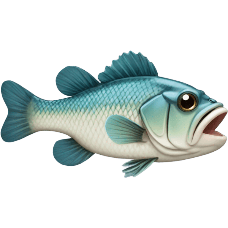 Monkey sea bass emoji