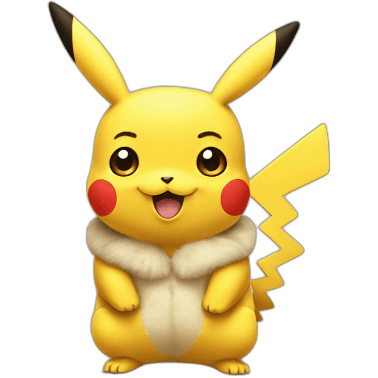 Pikachu qui fais caca emoji