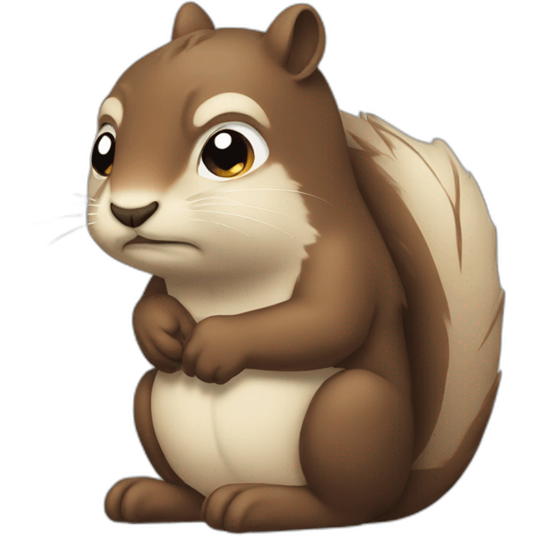 squirell depressed emoji