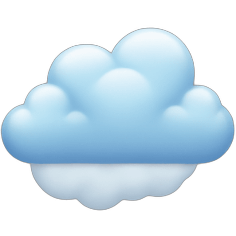 website cloud emoji