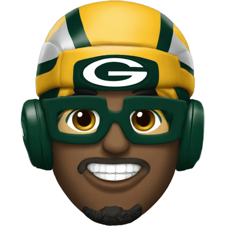 Green Bay packers superfan emoji