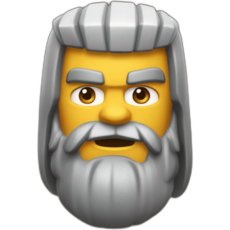 Clash of clans barbar emoji