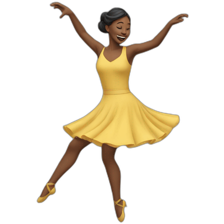 Woman dancing  emoji