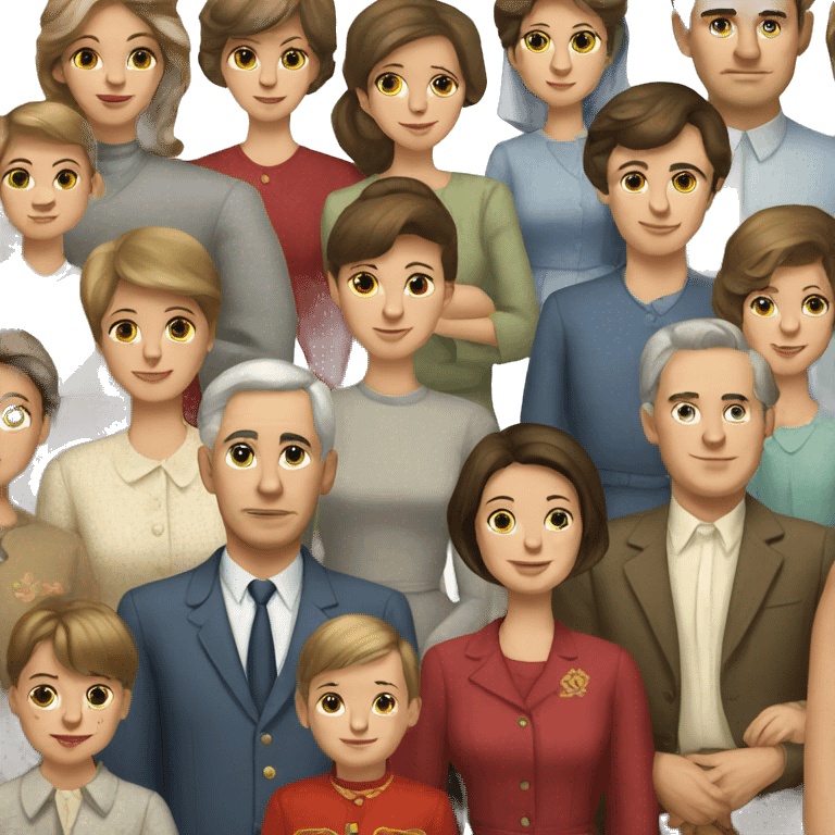 Soviet family emoji