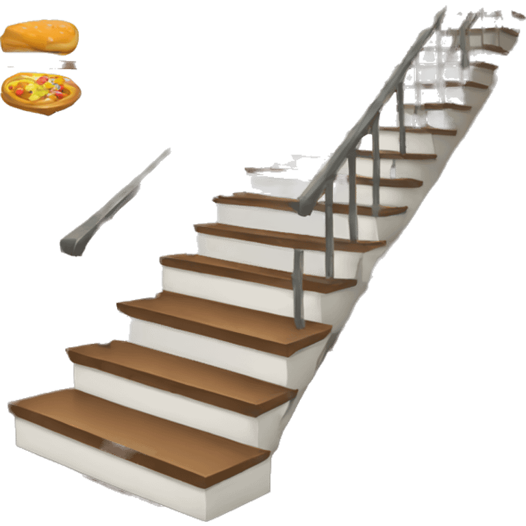 Restaurant stairs  emoji