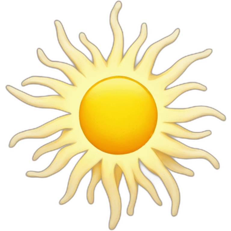 realistic sun  emoji