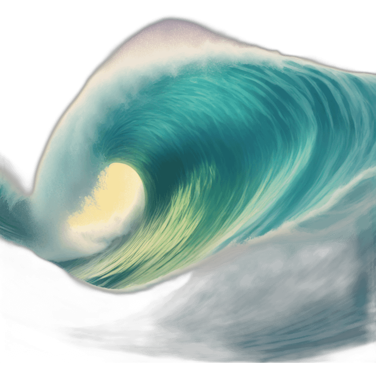 big wave emoji