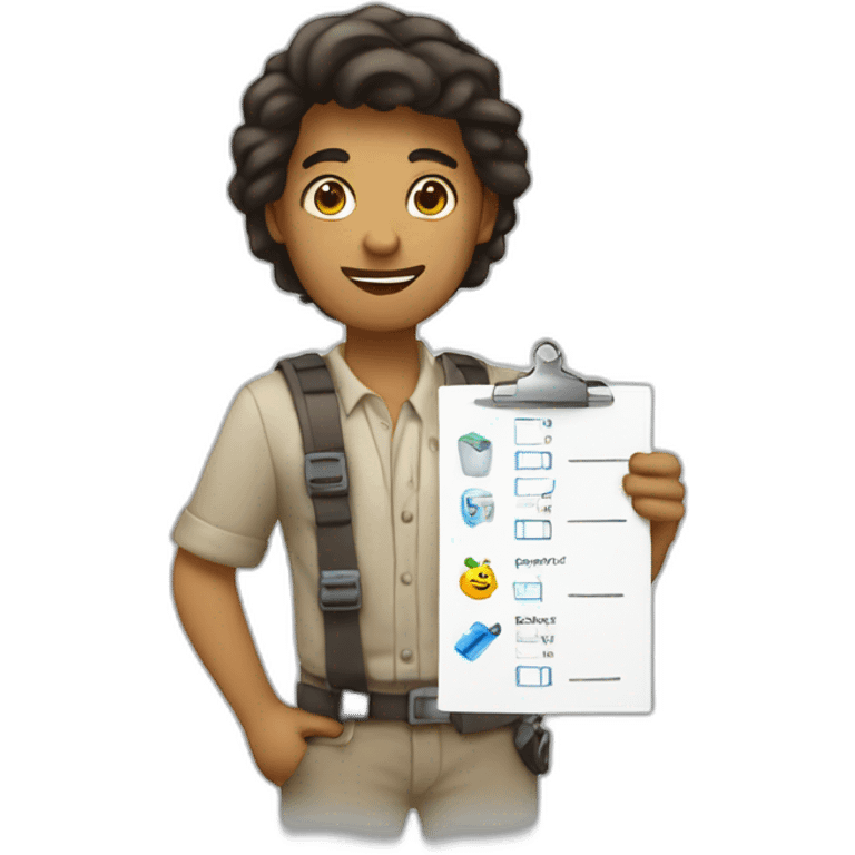 doing checklist for developing mobile app emoji