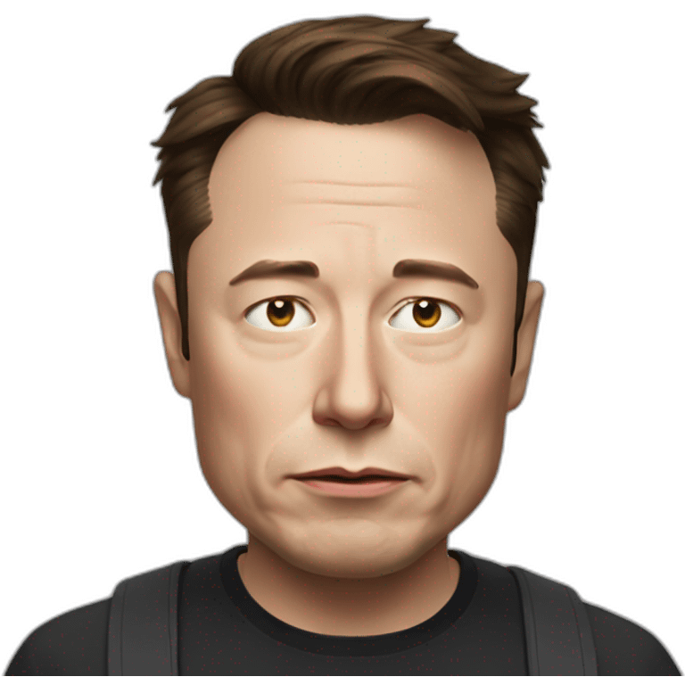 elon musk sad emoji