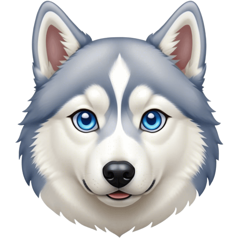 Siberian husky emoji