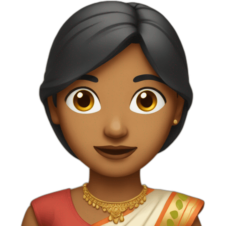 Indian woman emoji