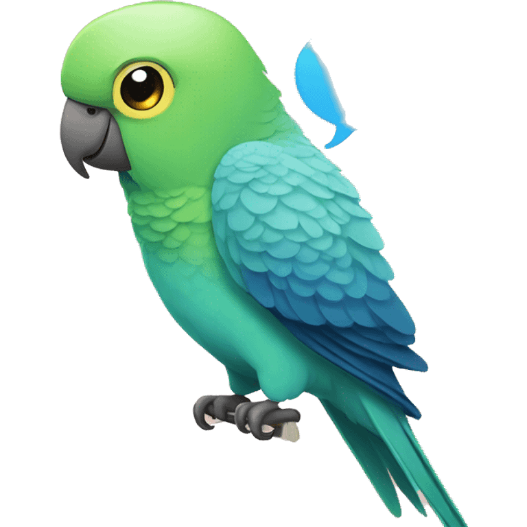 parakeet speech bubble  emoji