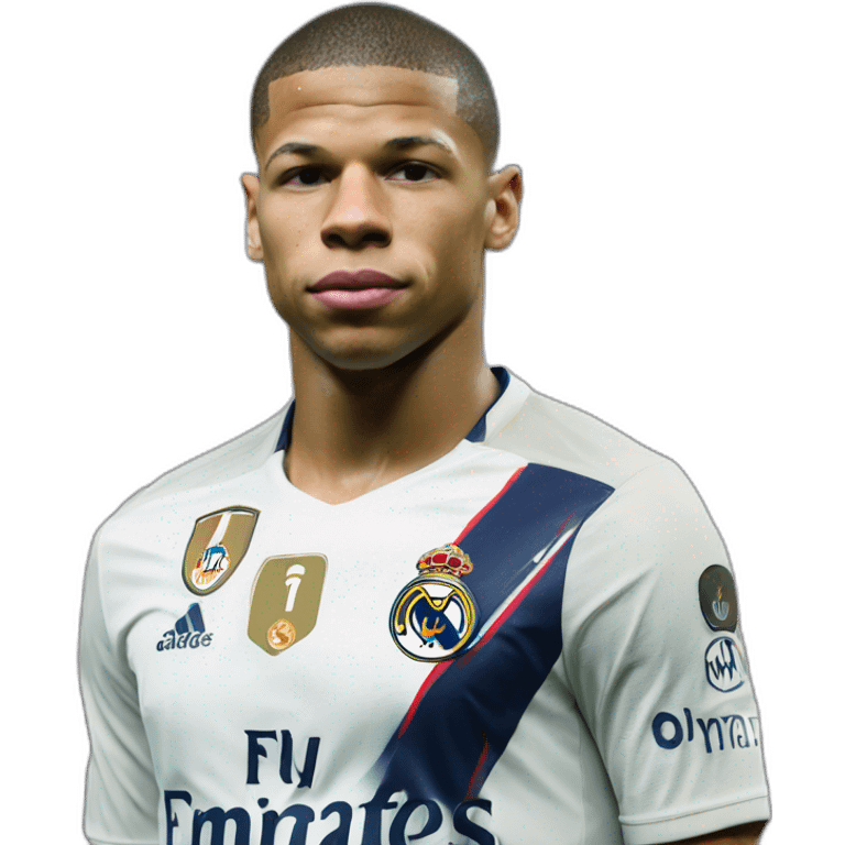 Kilian mbappe au real de madrid emoji