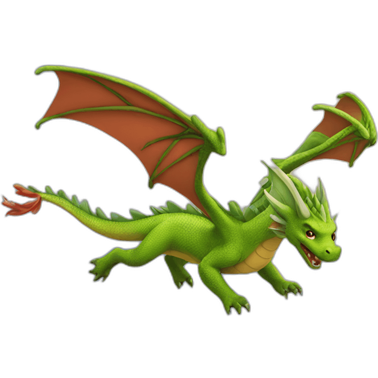 flying dragon emoji